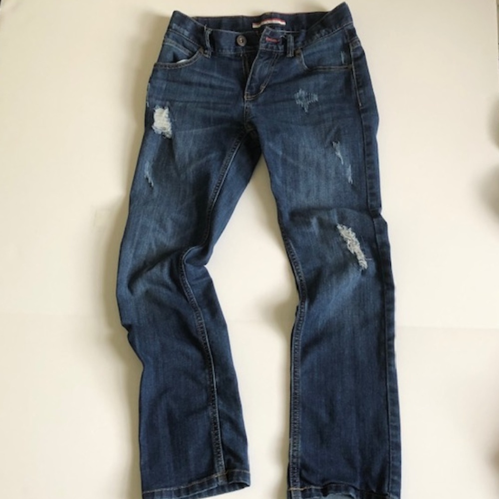 Boys Tommy Hilfiger Jeans Distressed Regular Fit 8